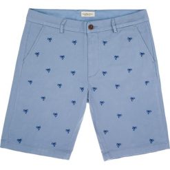 Spodenki Niebieskie Hawaii. Niebieskie spodenki i szorty męskie LANCERTO, na lato, m, bez wzorów, z elastanu, krótkie. W wyprzedaży za 149,90 zł.