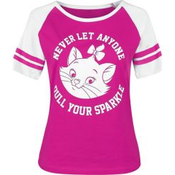 Aristocats Never Let Anyone Koszulka damska różowy/biały. Różowe koszulki damskie marki Aristocats, xl, z nadrukiem, z okrągłym kołnierzem, bez rękawów. Za 50,99 zł.