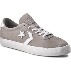 Sneakersy CONVERSE - Breakpoint Ox 555924C Dolphin/Dolphin/White. Szare półbuty damskie marki Converse, ze skóry. W wyprzedaży za 229,00 zł.