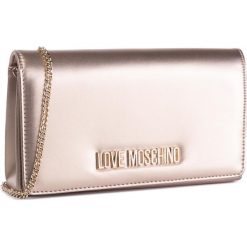 Torebka LOVE MOSCHINO - JC4126PP18LY0901 Oro. Żółte torebki klasyczne damskie Love Moschino, bez wzorów, ze skóry ekologicznej, eleganckie, bez dodatków. Za 519,00 zł.