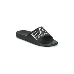 Klapki Emporio Armani EA7 SEA WORLD VISIBILITY M SLIPPER. Czarne kapcie męskie marki Emporio Armani EA7, bez wzorów. Za 149,00 zł.