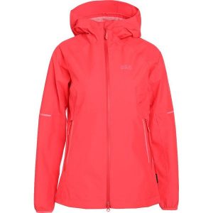 Kurtki sportowe damskie: Jack Wolfskin SIERRA PASS Kurtka przeciwdeszczowa tulip red