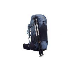 Plecak trekkingowy TREK 500 50+10 l damski. Niebieskie plecaki damskie FORCLAZ, bez wzorów, z poliesteru. Za 349,99 zł.