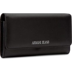 Portfele damskie: Duży Portfel Damski ARMANI JEANS – 928541 CC864 00020 Nero