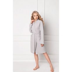 Aruelle - Szlafrok Marshmallow. Szare szlafroki damskie Aruelle, s, bez wzorów, z elastanu, bez rękawów, bez kaptura. W wyprzedaży za 159,90 zł.