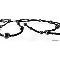 Męski Naszyjnik BOHO - Dark Hematyt. Szare naszyjniki męskie marki Pakamera, z hematytem. Za 125,00 zł.