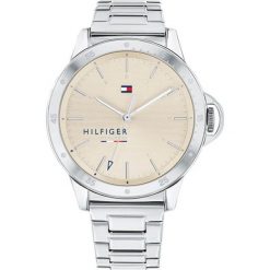 Tommy Hilfiger Zegarek Srebrny. Szare zegarki damskie TOMMY HILFIGER, srebrne. Za 772,95 zł.