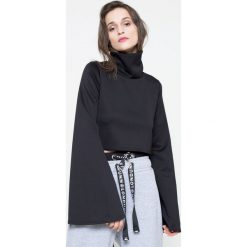 Missguided - Bluzka by Jourdan Dunn. Czarne bluzki damskie z golfem marki Missguided, bez wzorów, z elastanu, casualowe, bez rękawów. W wyprzedaży za 59,90 zł.