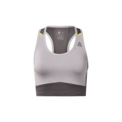 Biustonosze Reebok Sport Krótka koszulka Bolton Track Club Crop Top. Szare topy damskie marki Reebok Sport, s, bez wzorów, bez kołnierzyka, z krótkim rękawem, krótkie, bez kaptura. Za 179,00 zł.