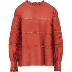 Bluzki damskie: Endless Rose PINTUCK LACE INSERT Bluzka sienna