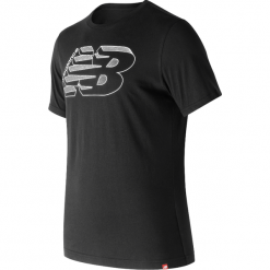 T-shirty męskie: New Balance MT73582BK