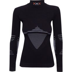 Golf X-BIONIC ENERGIZER EVO. Czarne koszulki damskie X BIONIC, bez wzorów, z golfem. W wyprzedaży za 252,00 zł.