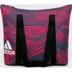 Adidas Performance - Torebka. Różowe torebki klasyczne damskie adidas Performance, z nadrukiem, z poliesteru, casualowe, na ramię, duże, z nadrukiem, bez dodatków. Za 129,90 zł.