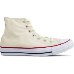Beżowe Stylowe Wysokie Trampki Converse All Star M9162. Białe trampki i tenisówki damskie Molly.pl, bez wzorów, z gumy, bez zapięcia. Za 299,00 zł.