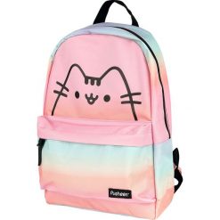 Pusheen Plecak wielokolorowy. Różowe plecaki męskie Pusheen, z nadrukiem. Za 99,90 zł.