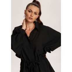 Czarna Koszula Nessevera. Czarne bluzki damskie Renee, s, bez wzorów, bez kołnierzyka, bez rękawów. Za 99,99 zł.
