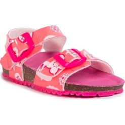 Sandały AGATHA RUIZ DE LA PRADA - 202987 M A-Fucsia. Różowe sandały dziewczęce Agatha Ruiz de la Prada, ze skóry ekologicznej, bez zapięcia. W wyprzedaży za 129,00 zł.