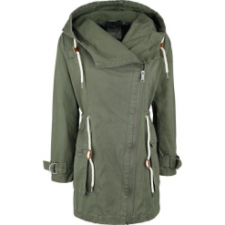 Brandit Mella Girls' Summer Parka Kurtka damska oliwkowy. Zielone kurtki damskie marki Brandit, na lato, s, moro. Za 164,90 zł.