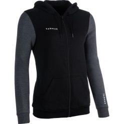 Bluza Do Gry W Koszykówkę J100 Damska. Czarne bluzy damskie TARMAK, s, bez wzorów, z elastanu, bez rękawów, bez kaptura. Za 79,99 zł.