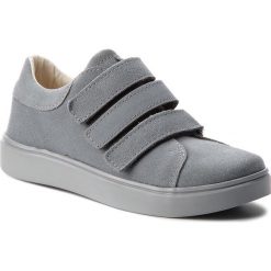Sneakersy MRUGAŁA - Tala 3308/8-60 Ice Blu. Szare trampki chłopięce marki Mrugała, bez wzorów, ze skóry, wizytowe, na rzepy. W wyprzedaży za 179,00 zł.