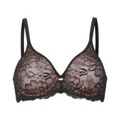 Triumph Biustonosz z fiszbinami Amourette Charm czarny female czarny 70H. Czarne biustonosze sportowe damskie Triumph, s, w koronkowe wzory, z koronki. Za 229,00 zł.