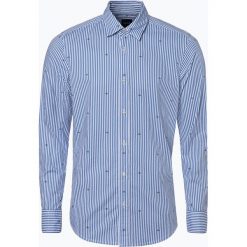 BOSS Casual - Koszula męska – Relegant_1, szary. Szare koszule męskie marki BOSS Casual, m, z nadrukiem, klasyczne, z klasycznym kołnierzykiem. Za 395,95 zł.