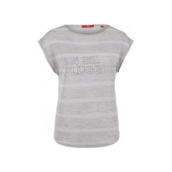 S.Oliver T-Shirt Damski 34 Szary. Szare t-shirty damskie marki S.Oliver, s. W wyprzedaży za 69,00 zł.