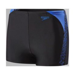 Kąpielówki chłopięce: Speedo Kąpielówki Chłopięce Boom Spl Asht Jm Black/Blue r. 140 (810848C143)