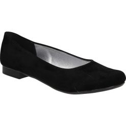 BALERINY CASU 171. Czarne baleriny damskie Casu, bez wzorów, bez obcasa. Za 49,99 zł.