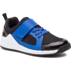 Sneakersy CLARKS - Orbit Race 261350086 Black Combi. Niebieskie trampki chłopięce Clarks, bez wzorów, z tworzywa sztucznego, na rzepy. W wyprzedaży za 149,00 zł.