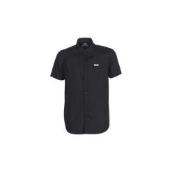 Koszule z krótkim rękawem Lonsdale PLAIN SHIRT. Czarne koszule męskie marki Lonsdale, s, bez wzorów, bez kołnierzyka, z krótkim rękawem. Za 179,00 zł.