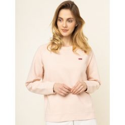 Bluza Levi's® 85626-0003. Różowe bluzy damskie s, bez wzorów, z bawełny, bez rękawów, bez kaptura. W wyprzedaży za 239,00 zł.