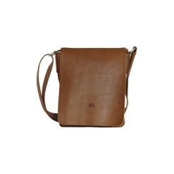 Skórzana torba listonoszka unisex DAAG Jazzy Smash 78 koniak - Koniak. Torby męskie skórzane daag, bez wzorów, młodzieżowe. Za 206,99 zł.