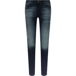 Jeansy Skinny Fit Diesel Sleenker 00SWJF 0097P. Niebieskie jeansy męskie Diesel, m, bez wzorów. Za 849,00 zł.