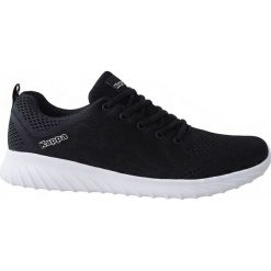 Czarne Buty Kappa Affel M 242750 1110. Czarne buty sportowe męskie Kappa, na sznurówki. W wyprzedaży za 159,00 zł.