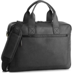 Torba na laptopa LANETTI - RM0780 Black. Szare plecaki męskie Lanetti, bez wzorów, ze skóry ekologicznej. W wyprzedaży za 99,99 zł.