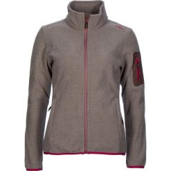 Kurtka polarowa w kolorze szarobrązowym. Szare bluzy damskie CMP Women, s, bez wzorów, z dzianiny, bez kaptura. W wyprzedaży za 129,95 zł.