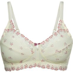 Biustonosz bralette bez fiszbinów bonprix w kolorze szampana - kolorowy. Brązowe biustonosze bonprix, w koronkowe wzory, z koronki. Za 64,99 zł.