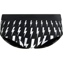 Kąpielówki męskie: Neil Barrett THUNDERBOLT FAIRISLE Kąpielówki black/white
