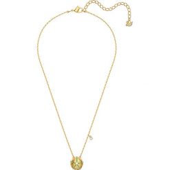 Swarovski - Naszyjnik Shine Urchin. Żółte naszyjniki damskie Swarovski, z kryształem, metalowe. Za 349,90 zł.
