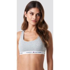 Tommy Hilfiger Biustonosz Cotton Iconic - Grey. Szare biustonosze marki TOMMY HILFIGER, bez wzorów. Za 141,95 zł.