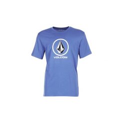T-shirty z krótkim rękawem Volcom CRISP BSC. Niebieskie t-shirty męskie marki Volcom, xl, bez wzorów, bez kołnierzyka, krótkie. Za 103,20 zł.