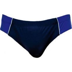 Męskie Slipy do Pływania, Elastyczne Majtki Kąpielowe Letnie -Pako Jeans MAJSPJNSKAPIELOWKIM2grnb. Niebieskie majtki męskie Pako Jeans, s, z jeansu. W wyprzedaży za 19,90 zł.