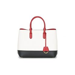 Torebki do ręki Lauren Ralph Lauren MARCY SATCHEL LARGE. Białe torebki klasyczne damskie Lauren Ralph Lauren, bez wzorów, do ręki, bez dodatków. Za 1629,00 zł.