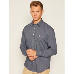 Koszula Marc O'Polo M28 7201 42418. Niebieskie koszule męskie Marc O'Polo, s, bez wzorów, biznesowe, polo, bez rękawów. Za 299,00 zł.