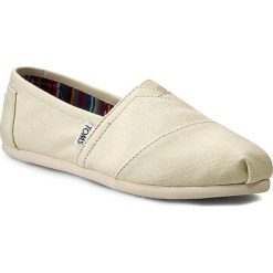 Creepersy damskie: Półbuty TOMS - Classic 10000872 Natural