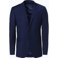 Marynarki męskie slim fit: Finshley & Harding – Męska marynarka od garnituru modułowego – Steven, niebieski