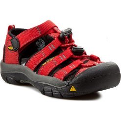 Sandały KEEN - Newport H2 1012300 Ribbon Red/Gargoyle. Czerwone sandały chłopięce Keen, z gumy, bez zapięcia. Za 249,95 zł.
