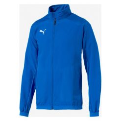 Puma Liga Sideline Kurtka Niebieski. Niebieskie płaszcze męskie Puma, na wiosnę, l, bez wzorów, z poliesteru. Za 274,95 zł.