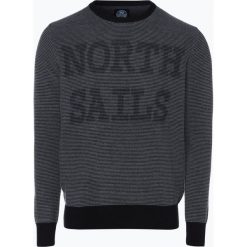 North Sails - Sweter męski, niebieski. Niebieskie swetry klasyczne męskie marki North Sails, s, w paski. Za 499,95 zł.